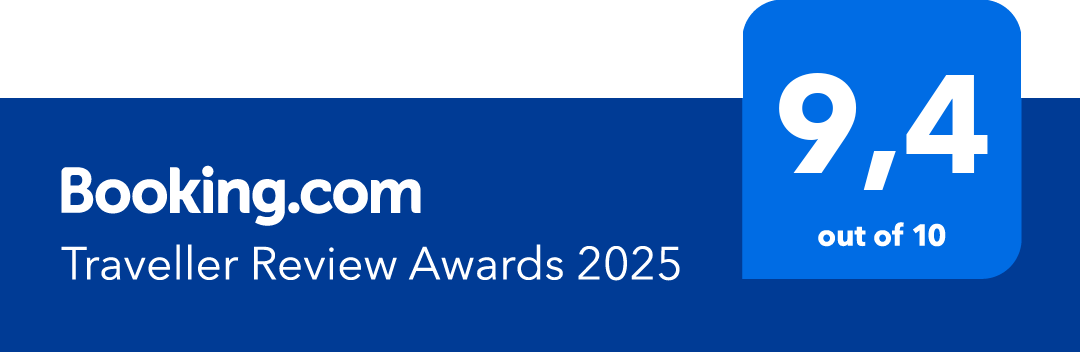 Booking.com Traveler Review Awards 2025 mit 9,4/10